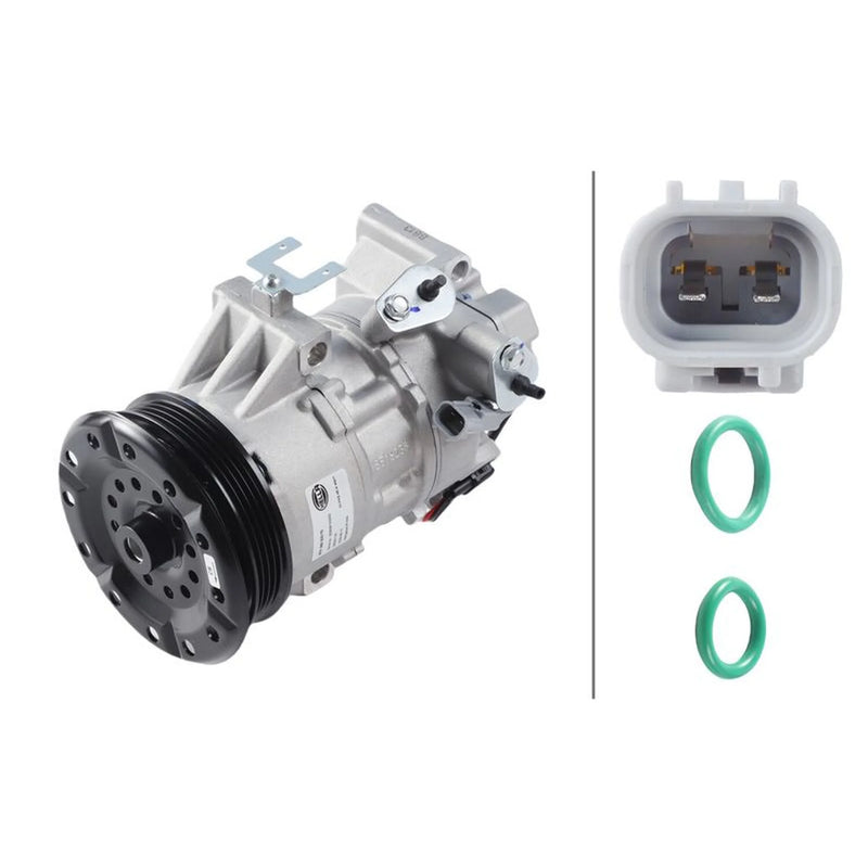 Hella Air Conditioning Compressor fits Toyota Auris 2012-2018 1.3