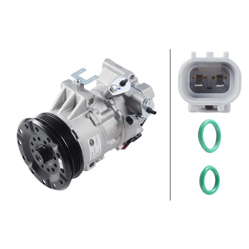 Hella Air Conditioning Compressor fits Toyota Auris 2012-2018 1.3