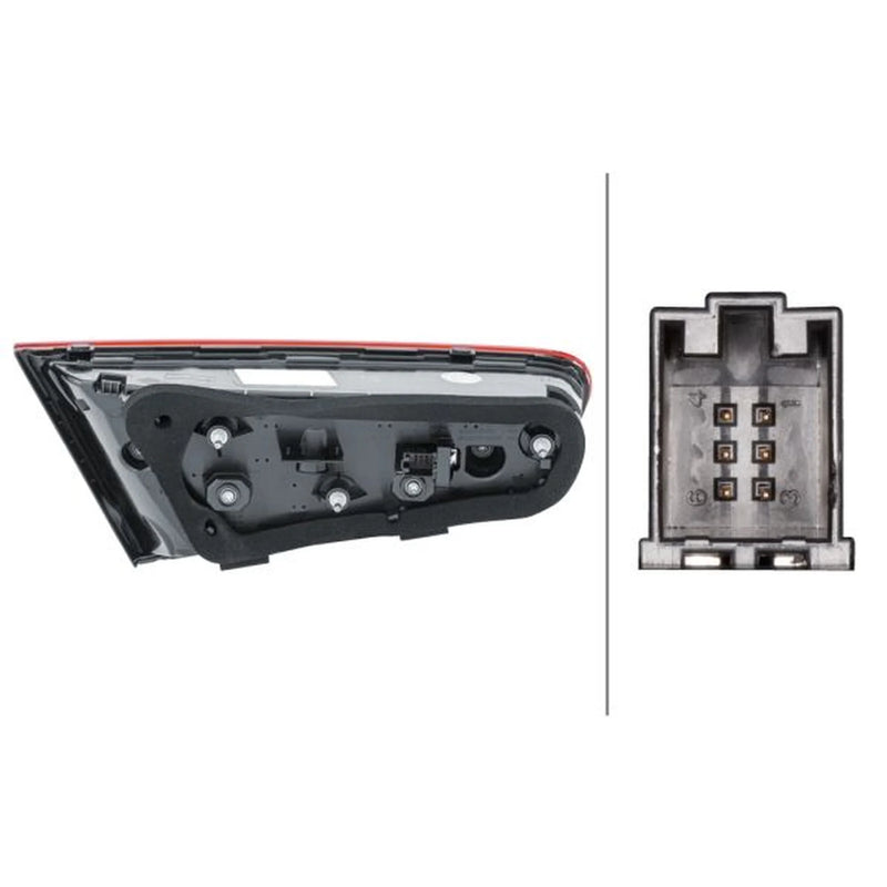 Hella Tail Light / Lamp LED Right fits Audi A3 2012-2020 1.0 1.2 1.4 1.5 1.6 1.8