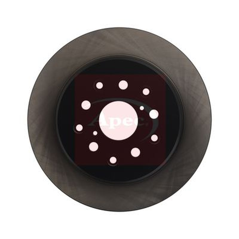 Apec Rear Brake Solid Discs & Pads fits Toyota Celsior 2000-2006 4.3