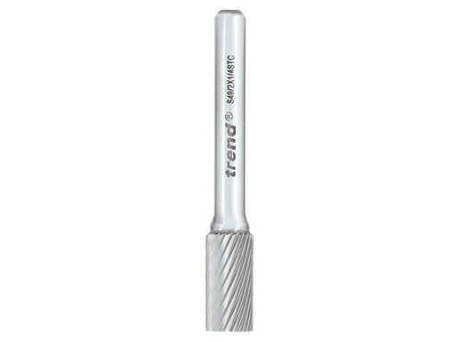 Trend S49/2 x 1/4 STC Solid Carbide Cylinder Burr 10 x 20mm Trend - Dynamic Drive