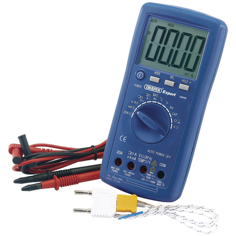Draper Crocodile Clip Set for 78998 and 78999 Digital Multimeters Draper - Town Tools