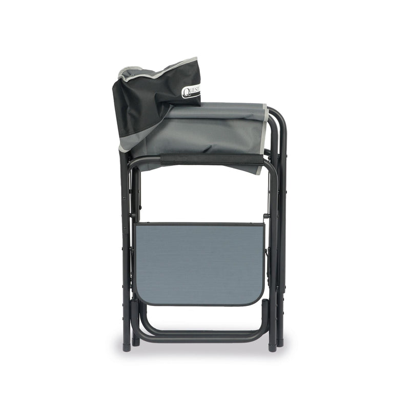 Quest Autograph Surrey Directors Camping Chair (Black Edition) Quest - Dynamic Drive