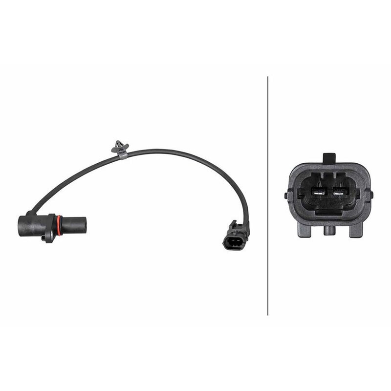 Hella Crankshaft Position Sensor fits Kia Picanto II 2011-2017 1.0