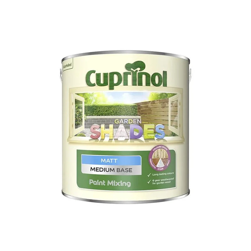 Cuprinol Garden Shades Medium Base 2.5L - 5135122
