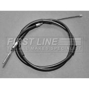First Line Handbrake Cable Left Rear fits Skoda Favorit 1989-1994 1.3