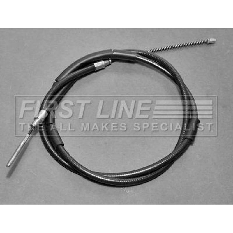 First Line Handbrake Cable Left Rear fits Skoda Favorit 1989-1994 1.3