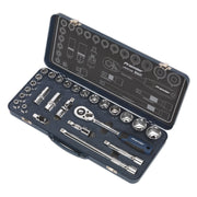 Sealey Socket Set 26pc 1/2"Sq Drive Lock-Onï 6pt Metric AK27482 Sealey - Dynamic Drive