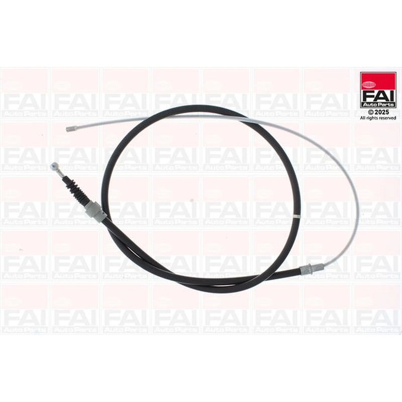 FAI Handbrake Cable Left Rear fits Audi A3 1996-2003 1.6 1.8 1.9