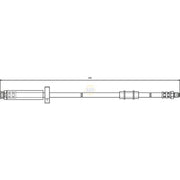 NAPA Brake Hydraulic Hose Line Front NBH1392