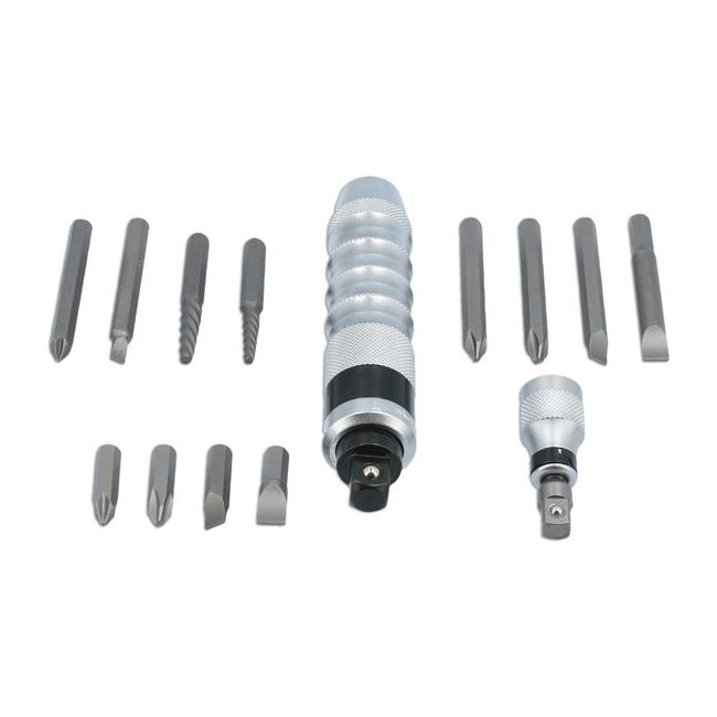 Laser Impact Driver Set 15pc 7936 Laser - Dynamic Drive