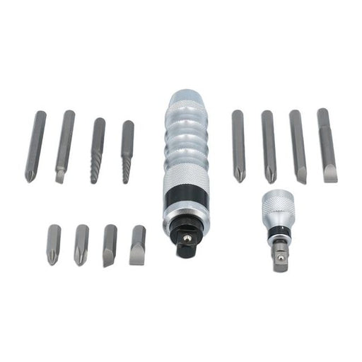 Laser Impact Driver Set 15pc 7936 Laser - Dynamic Drive
