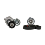 Gates V-Ribbed Belt Set fits Mitsubishi Pajero/Shogun IV 2006-2007 3.0 3.8
