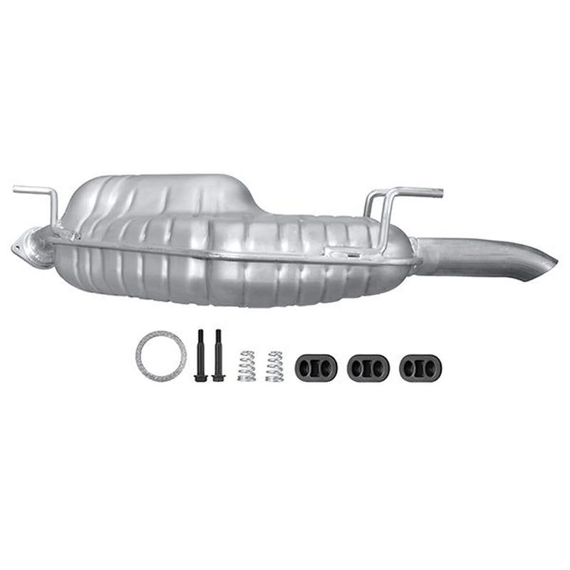 Hella End Silencer Rear fits Opel Vectra B 1996-2003 2.0 2.2