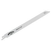 Sealey Reciprocating Saw Blade Metal 250mm 18tpi Pack of 5 WRS3014/250 Sealey - Dynamic Drive