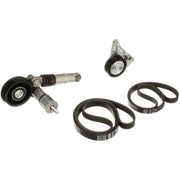 Gates V-Ribbed Belt Set fits Audi A4 B5 2000-2001 1.9