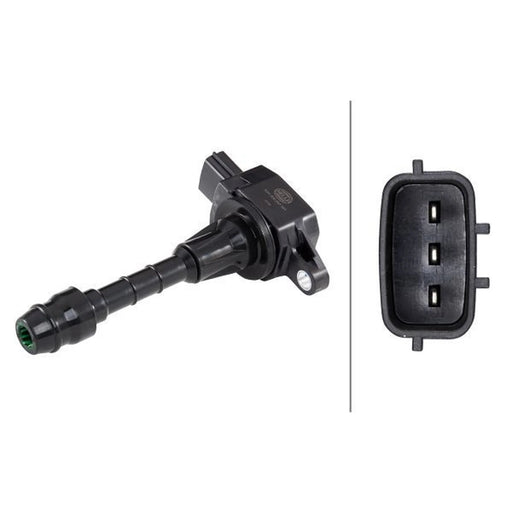 Hella Ignition Coil Pack fits Nissan Micra C+C III 2005-2009 1.4