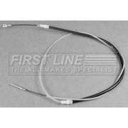 First Line Handbrake Cable Left Rear fits BMW 7 1985-1994