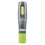 Sealey LED Twist Rechargeable Inspection Light 8W COB & 1W SMD LED1001G Sealey - Dynamic Drive