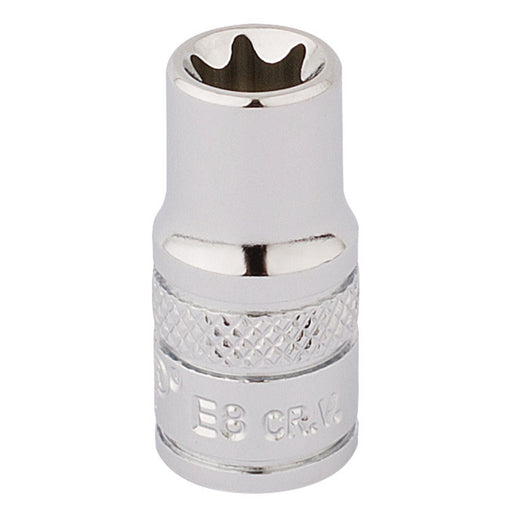 Draper TX-STAR Socket, 1/4" Sq. Dr., E8 34132 Draper - Dynamic Drive