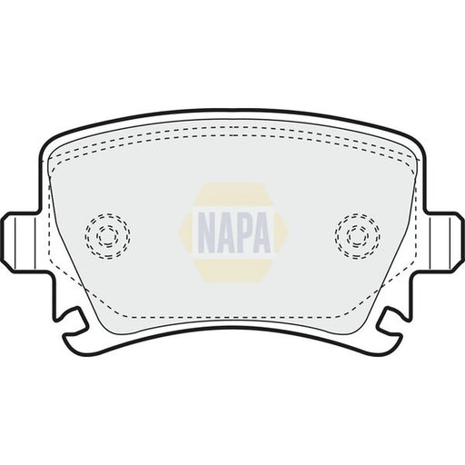 NAPA Rear Brake Pad Set NBP1511