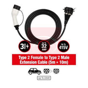 Apec Electric Vehicle Charging Cable Charging plug type 2 fits Aiways U5 2020 on