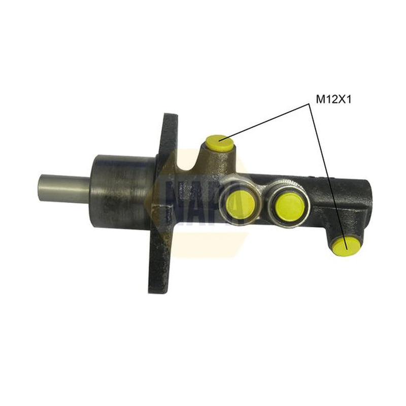 NAPA Brake Master Cylinder Hydraulic Assembly fits Ford Mpv 1996-2003 1.3 1.8