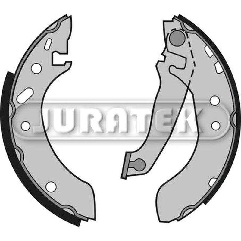 Juratek Brake Shoe Set Axle Kit Rear fits Ford Courier Hatchback 1998-2002