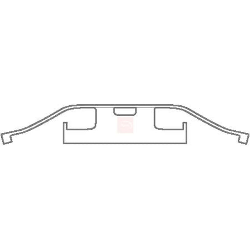 Apec Brake Pad Accessory Fitting Kit Rear KIT1131