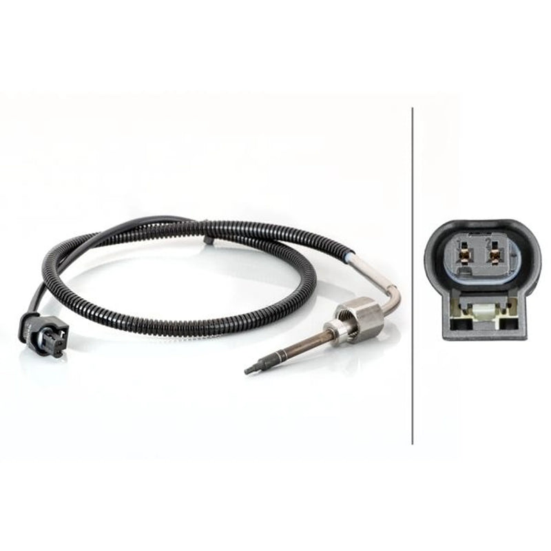 Hella Exhaust Gas Temperature Sensor before soot part fits Mercedes-Benz C-Class