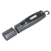 Sealey Rechargeable 360 Inspection Light 7 SMD & 3W SMD LED Carbon Fibre Effect Sealey - Dynamic Drive