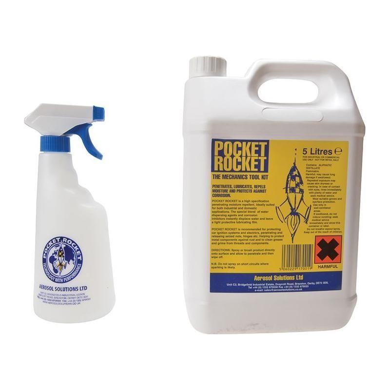 Aerosol Pocket Rocket Lubricant Repellent 5 litre Aerosol - NN4 Online