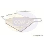 Comline Full Service Kit with Air, Oil, Fuel & Cabin Filters fits Audi Q5