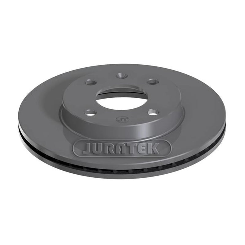 Juratek 2 x Vented Front Brake Discs VAU190-x2