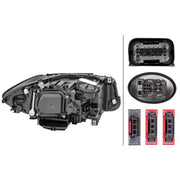 Hella Headlight Headlamp LED Left fits BMW 5 2010-2017