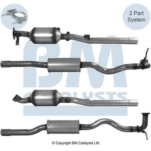 BM Catalysts Homologated Diesel Cat & Dpf fits Citroën C4 Aircross 2012 on 1.8