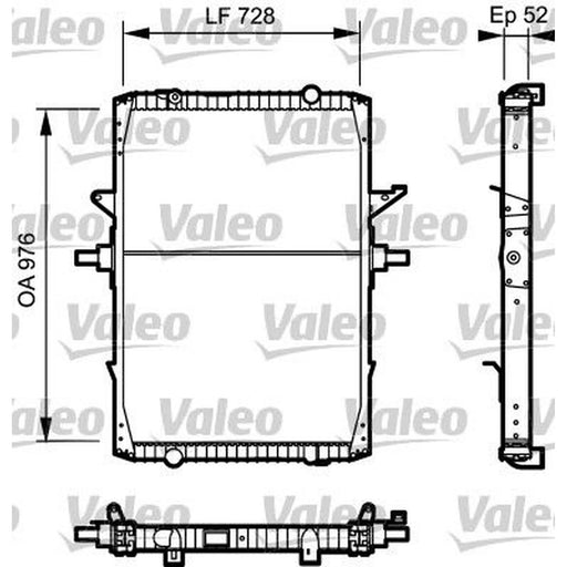 Valeo Engine Radiator 732572