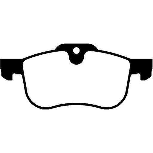 Abtex Front Brake Pad Set fits MG MG 6 2010 on 1.8