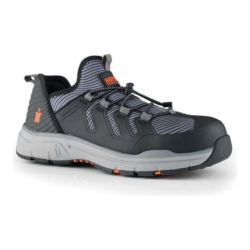 Scruffs Women's Argon Safety Trainers Black Size 7 / 41 Scruffs - Dynamic Drive