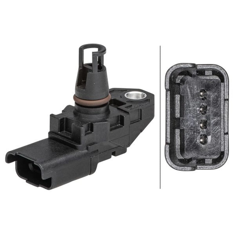 Hella Intake Air Temperature Sensor Upper fits Citroën Berlingo Multispace