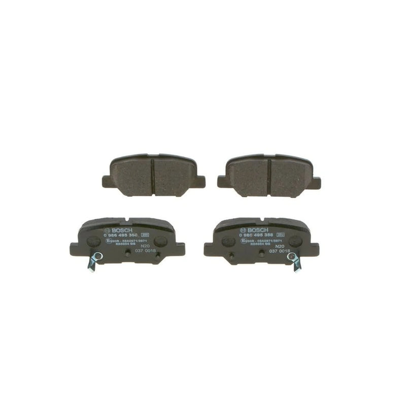 Bosch Front & Rear Pads fits Mitsubishi Outlander III 2012-2022 2.0 2.2