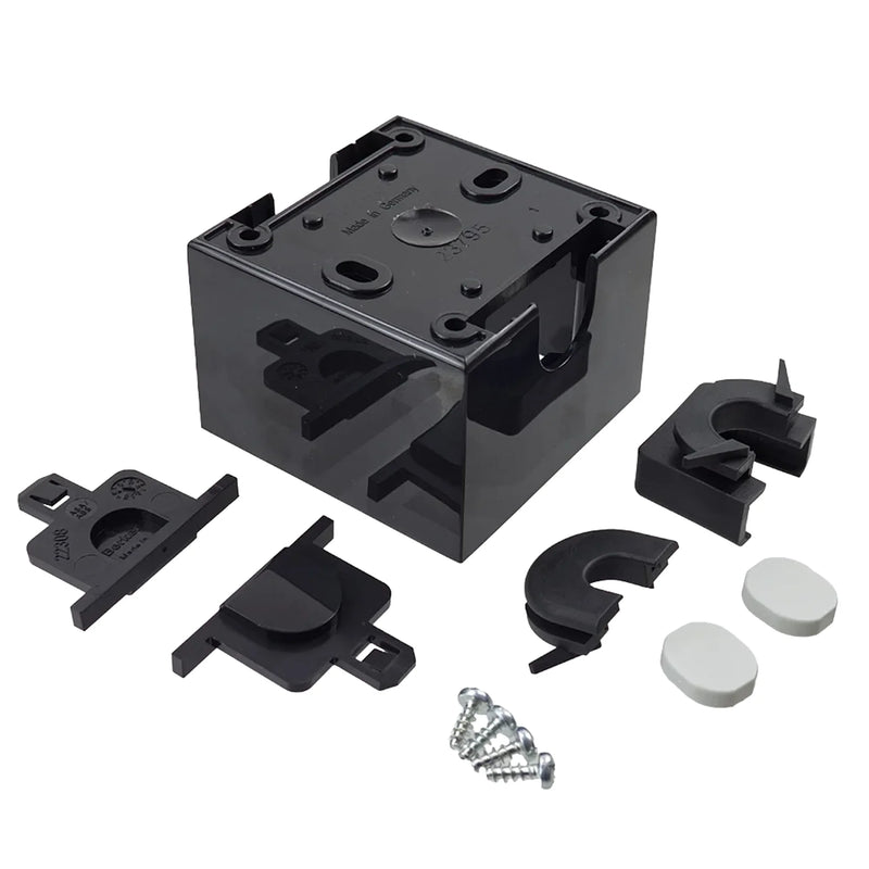 W4 Berker Single Surface Mounted Backing Box 0.042kg