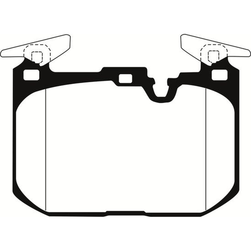 Abtex Front Brake Pad Set fits BMW 1 Sports Hatch 2011-2019