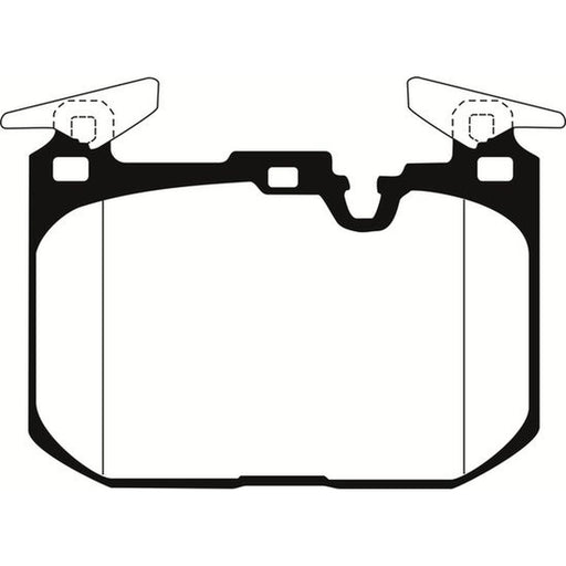 Abtex Front Brake Pad Set fits BMW 1 Sports Hatch 2011-2019