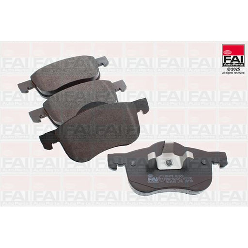 FAI Front Brake Pad Set fits Volvo S60 I 2000-2010 2.0 2.4 2.5