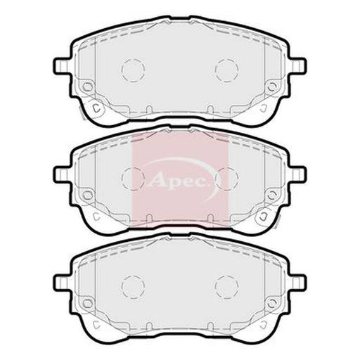 Apec Front Brake Pad Set PAD2317