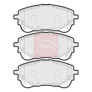 Apec Front Brake Pad Set fits Lexus Lbx 2023 on