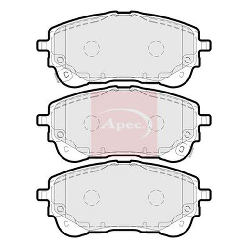 Apec Front Brake Pad Set fits Lexus Lbx 2023 on