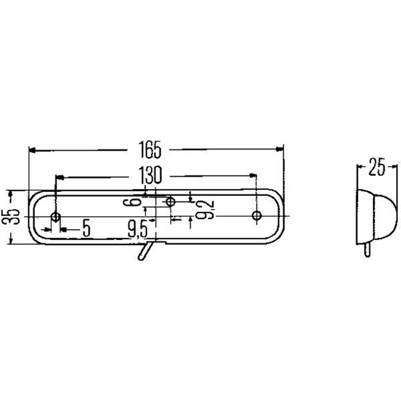 Hella Interior Lamp 2JA Interior 2JA 001 330-031 42465196 2JA 001 330-031