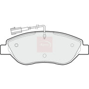 Apec Front Brake Pad Set PAD1275